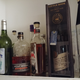The top shelf of the liquor cabinet which, funny enough, is indeed the top shelf.